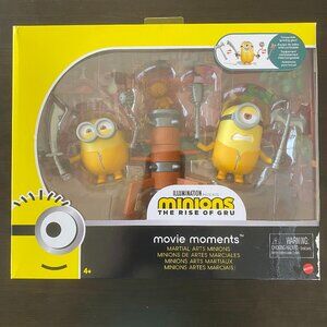 Minions: The Rise of Gru Movie Moments Martial Minions Toy Set